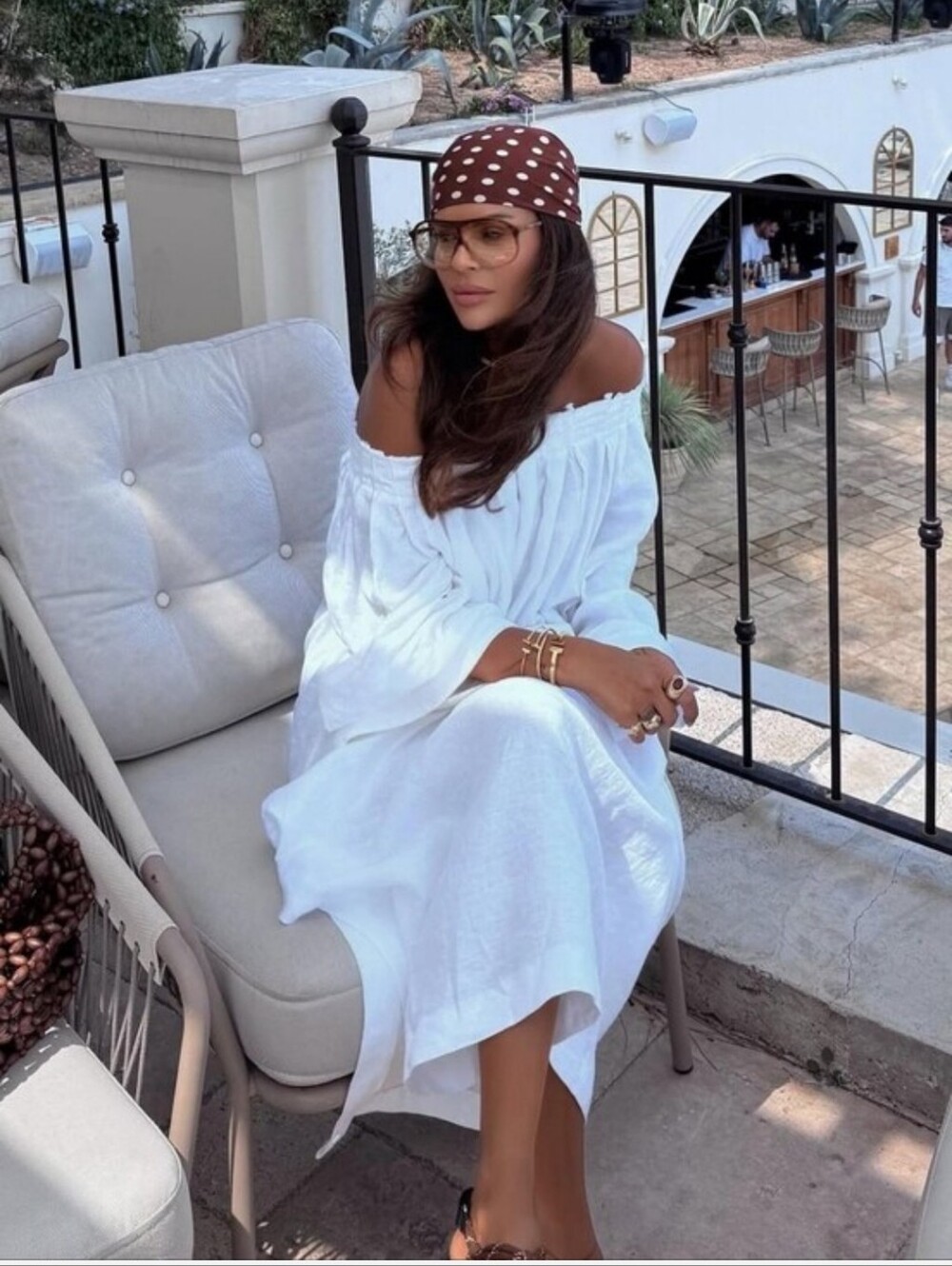 Zara 100% Linen Dress White Size M - Picture 5 of 16